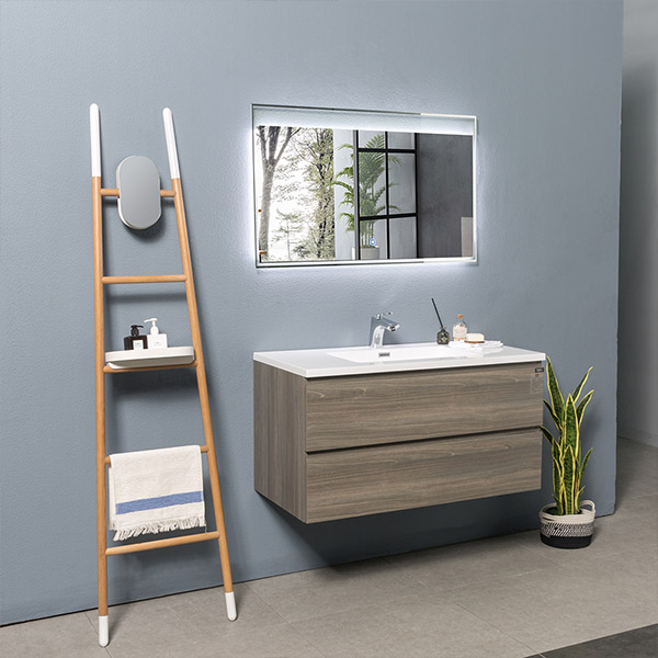 Mueble Con Espejo De Baño 500 X 700 |