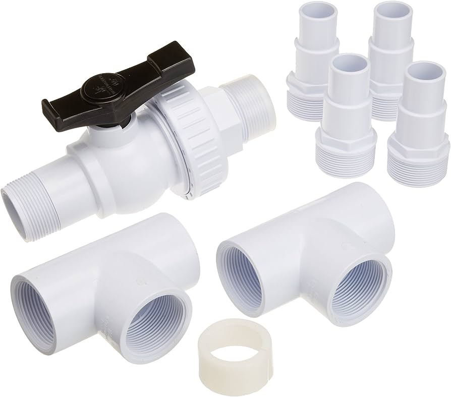 KIT DE VALVULAS PARA PISCINAS Y COLECTOR SOLAR