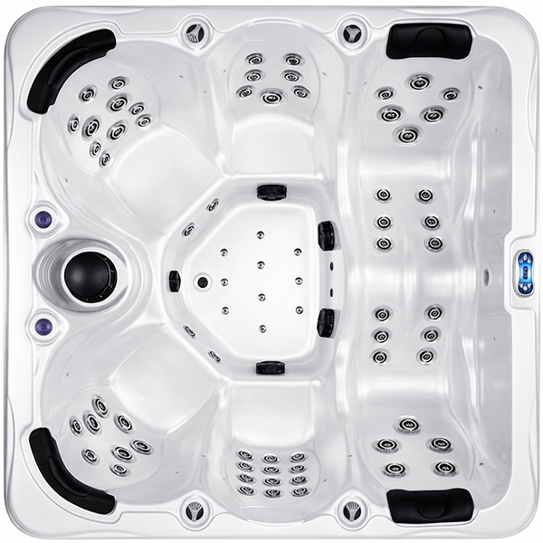 JACUZZI MACAO 210x210x88 white pearles - Imagen 2